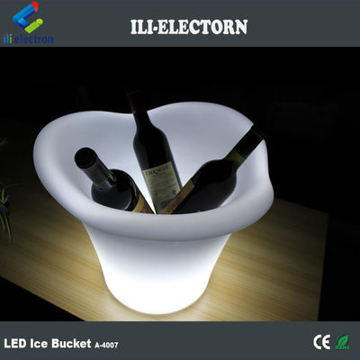 Rechargeable plastic led ice buckets waterproof wireless portable outdoor for Party