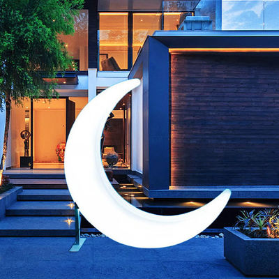 Outdoor Pool Glow Lights Crescent Moon Shaped For Festival Celebration Event Decoration