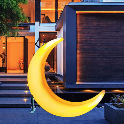 Outdoor Pool Glow Lights Crescent Moon Shaped For Festival Celebration Event Decoration