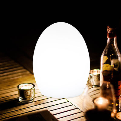 Bedroom LED Egg Table Lamp USB Rechargeable With Lithium Battery