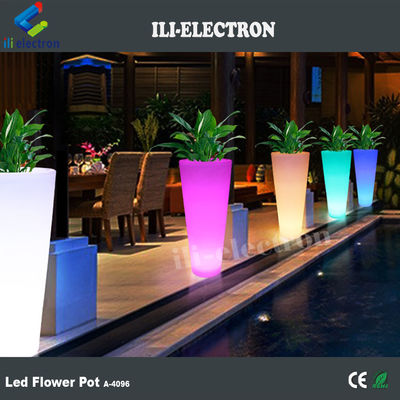 Outdoor Waterproof Led Flower Planters Touch Control Type