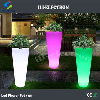 Outdoor Waterproof Led Flower Planters Touch Control Type