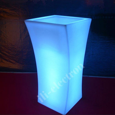 Illuminated Light Up Flower Pot Rechargeable for Home Garden Hotel