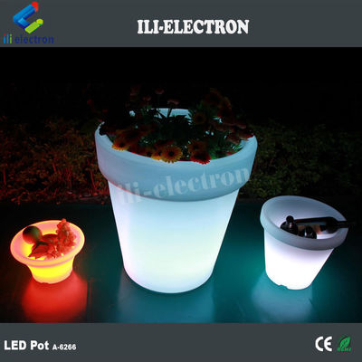 Color Changing Rechargeable Led Vase Planter Touch Control