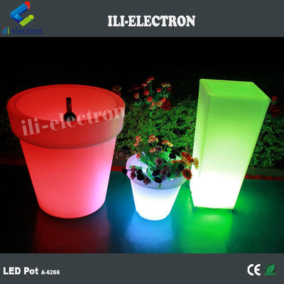 Color Changing Rechargeable Led Vase Planter Touch Control