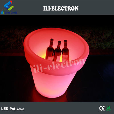 Color Changing Rechargeable Led Vase Planter Touch Control