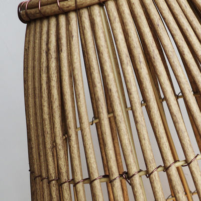 Landscape Outdoor Lanterns Rattan Woven Lamp Rechargeable Pendant