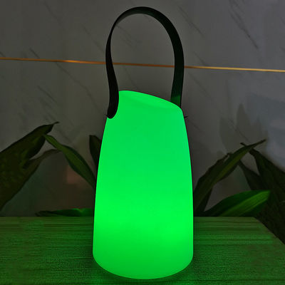 Plastic Portable LED Lamp Wireless Remote Control For Garden