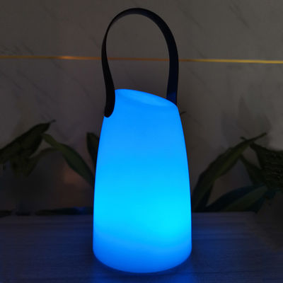 Plastic Portable LED Lamp Wireless Remote Control For Garden