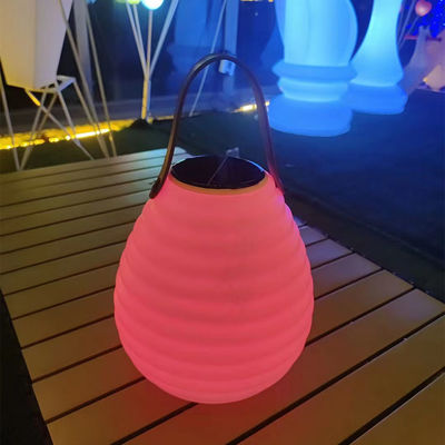 Water Drop Shaped Portable LED Lantern 3500K For Garden Outdoor