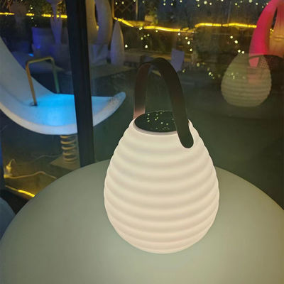 Water Drop Shaped Portable LED Lantern 3500K For Garden Outdoor