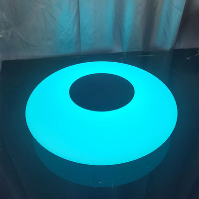 LED UFO Shape Pool Glow Lights Solar Powered For Garden Decorative