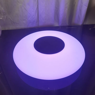 LED UFO Shape Pool Glow Lights Solar Powered For Garden Decorative