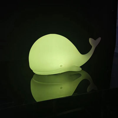 Rechargeable Whale LED Night Light Lamp For Baby Bedside Bedroom
