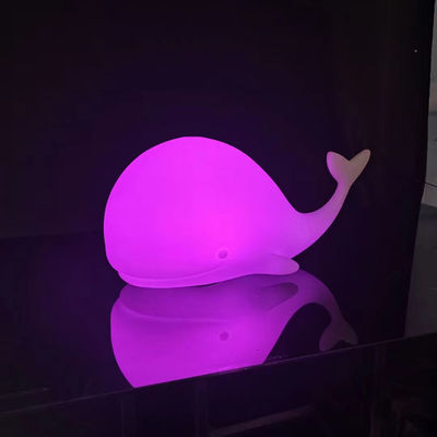 Rechargeable Whale LED Night Light Lamp For Baby Bedside Bedroom
