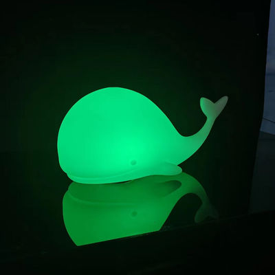 Rechargeable Whale LED Night Light Lamp For Baby Bedside Bedroom