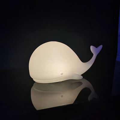 Rechargeable Whale LED Night Light Lamp For Baby Bedside Bedroom