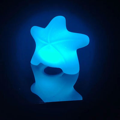 Rechargeable led garden home starfish decorative lamps