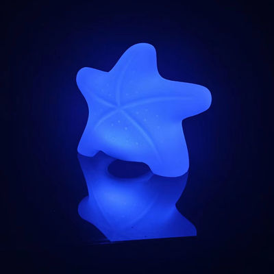 Rechargeable led garden home starfish decorative lamps