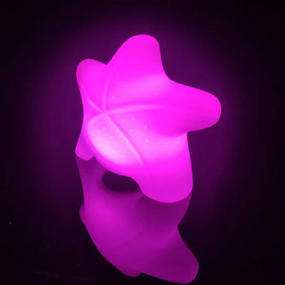 Rechargeable led garden home starfish decorative lamps