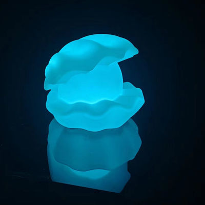 16 colors changing wireless night light RGB LED seashell light