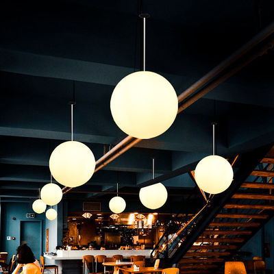 PE plastic glowing drop ball light