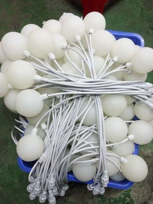 PE plastic glowing drop ball light