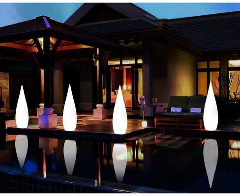 Plastic Glow Lights Led Floor Lamp For Outdoor Garden Party Decoration