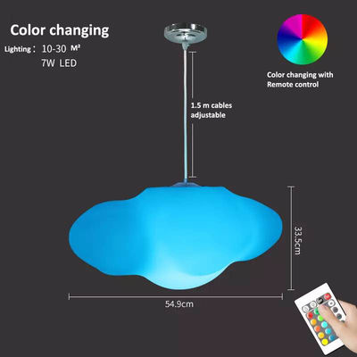 Creative cloud chandelier Nordic cloud chandelier for children's room  and hotel