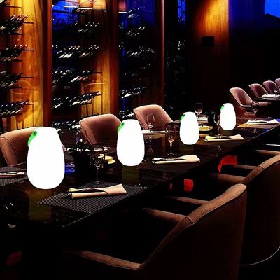 2700K CCT Plastic LED Portable Lamp Rechargeable For Restaurant