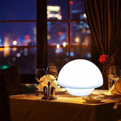 Mushroom Design Glow Table Lamp Rechargeable 4100K Neutral White