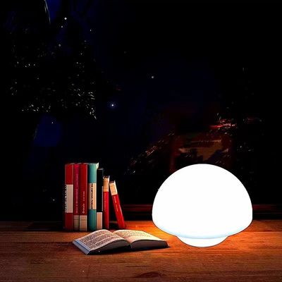 Mushroom Design Glow Table Lamp Rechargeable 4100K Neutral White