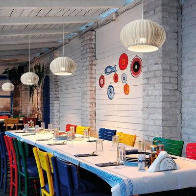 Hanging Rattan Lighting Chandelier Waterproof For Outdoor Tree