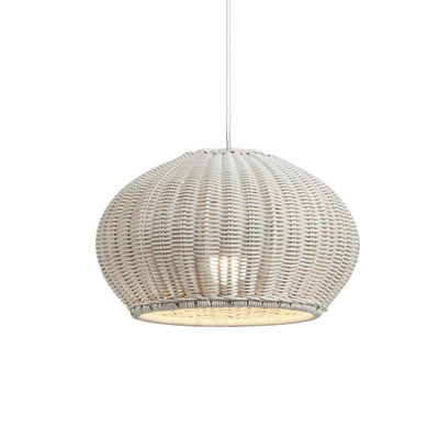 Hanging Rattan Lighting Chandelier Waterproof For Outdoor Tree
