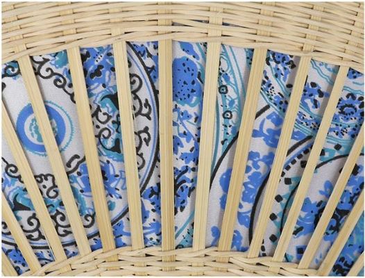 OEM Bamboo Rattan Pendant Light Umbrella Shape For House Decoration