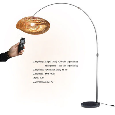 Modern living room sofa bedroom study work vertical Fishing  floor lamp