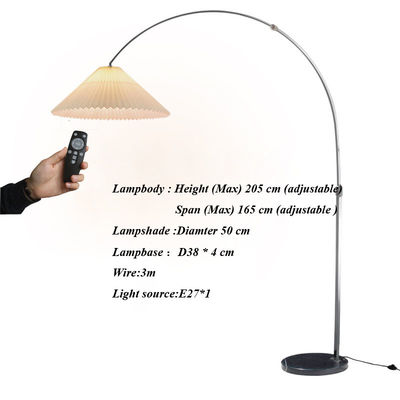 Modern living room sofa bedroom study work vertical Fishing  floor lamp