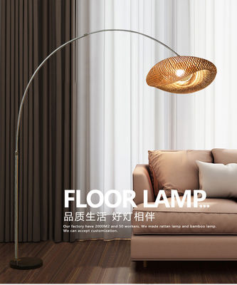 Best Quality Modern Decoration metal standing led stand reading lamp  creative Fishing floor lamp