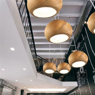 Nordic chandelier living room lamp creative handmade wooden pendant lamp