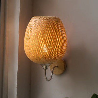 Creative Art Design rattan wall light shade for Aisle Corridor