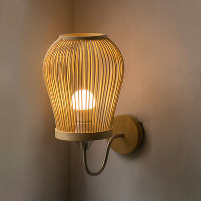 Creative Art Design rattan wall light shade for Aisle Corridor