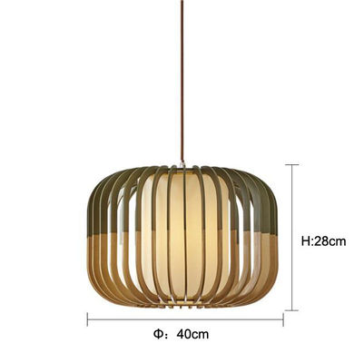 Nodic Rattan Pendant Light Chandelier Switch Control For Home Decoration