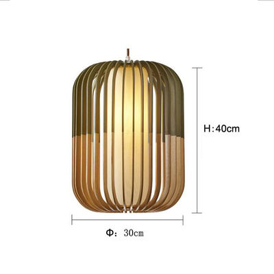 Nodic Rattan Pendant Light Chandelier Switch Control For Home Decoration