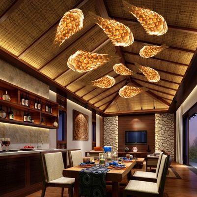 Creative Hanging lamp fish design Chandelier Pendant Lamp