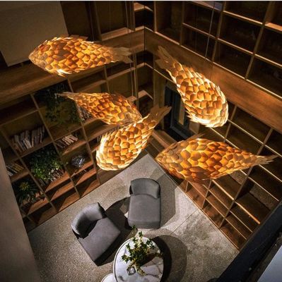 Creative Hanging lamp fish design Chandelier Pendant Lamp
