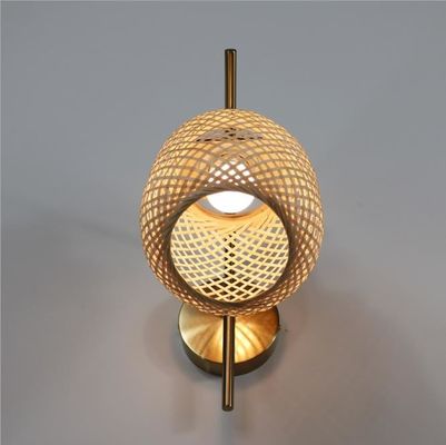 luxurious Bamboo woven wall lamp - Bamboo corridor lamp - Hanging Bamboo rattan lamp
