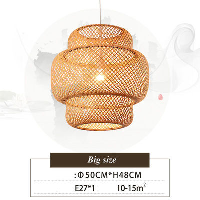 handmade pendant lamp - Bamboo lantern - Hanging bamboo decorative lamp