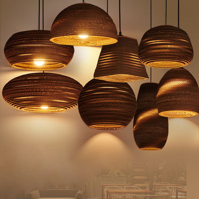 Creative art design chandelier handmade pendant lamp shades