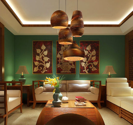 Creative art design chandelier handmade pendant lamp shades