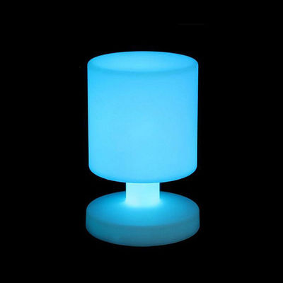 Rechargeable cordless color changeable fat boy led table lamp